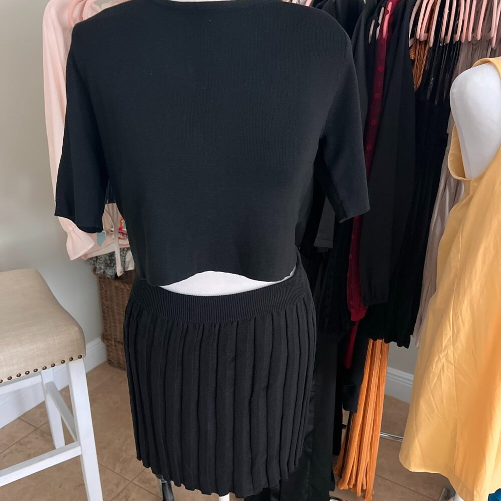 Two- Piece Set knit skirt and top